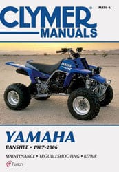 Clymer Repair Manual, Yamaha YFZ350 Banshee *NEW*