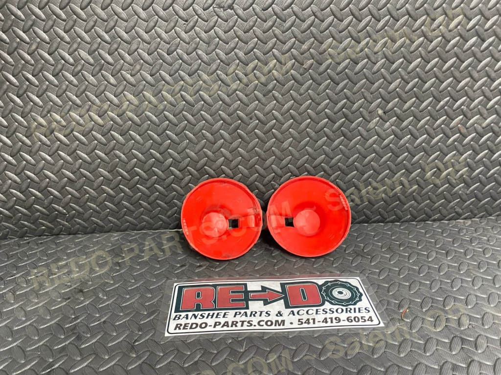 Factory OEM 1989 Red Headlight Buckets. (Pair) *USED* Parts - Used