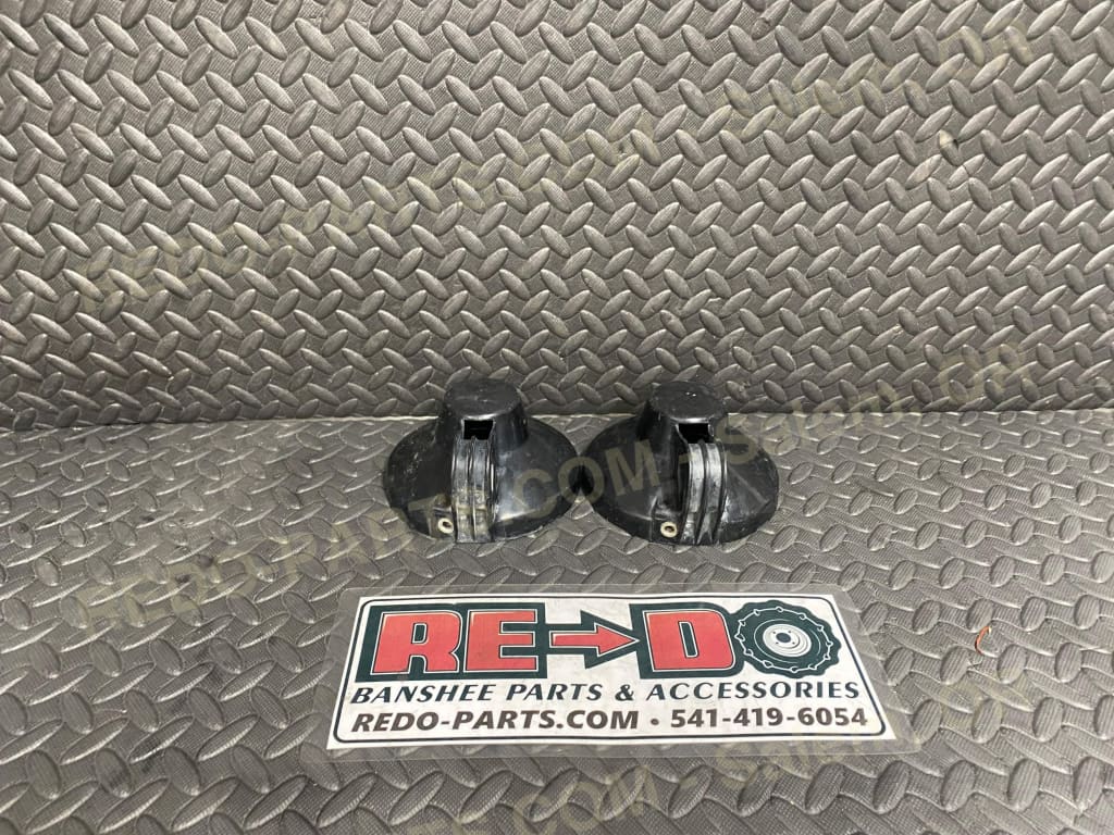 Factory OEM Black Headlight Buckets. (Pair). *USED* Parts - Used