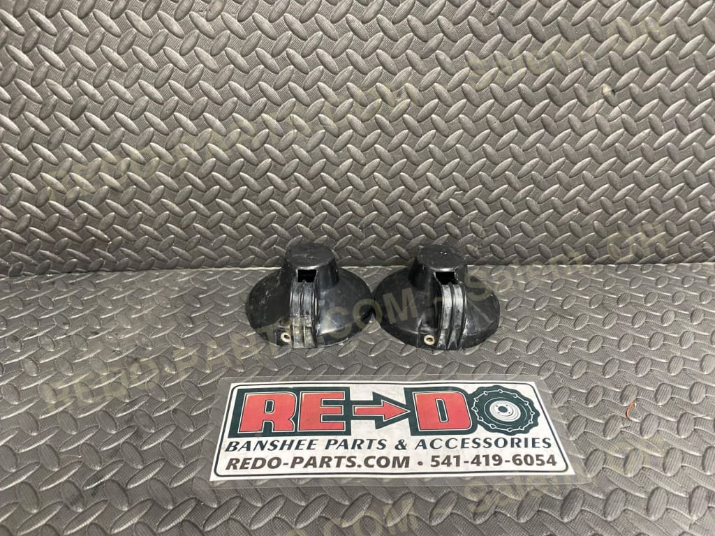 Factory OEM Black Headlight Buckets. (Pair). *USED* Parts - Used