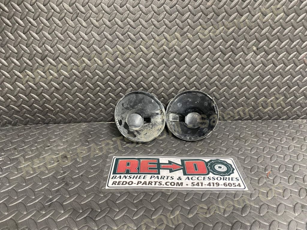 Factory OEM Black Headlight Buckets. (Pair). *USED* Parts - Used