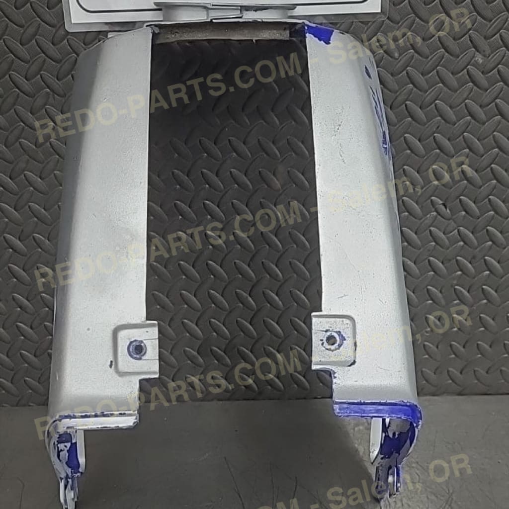 Factory OEM Blue Tank Cover Painted Silver *USED* Parts - Used