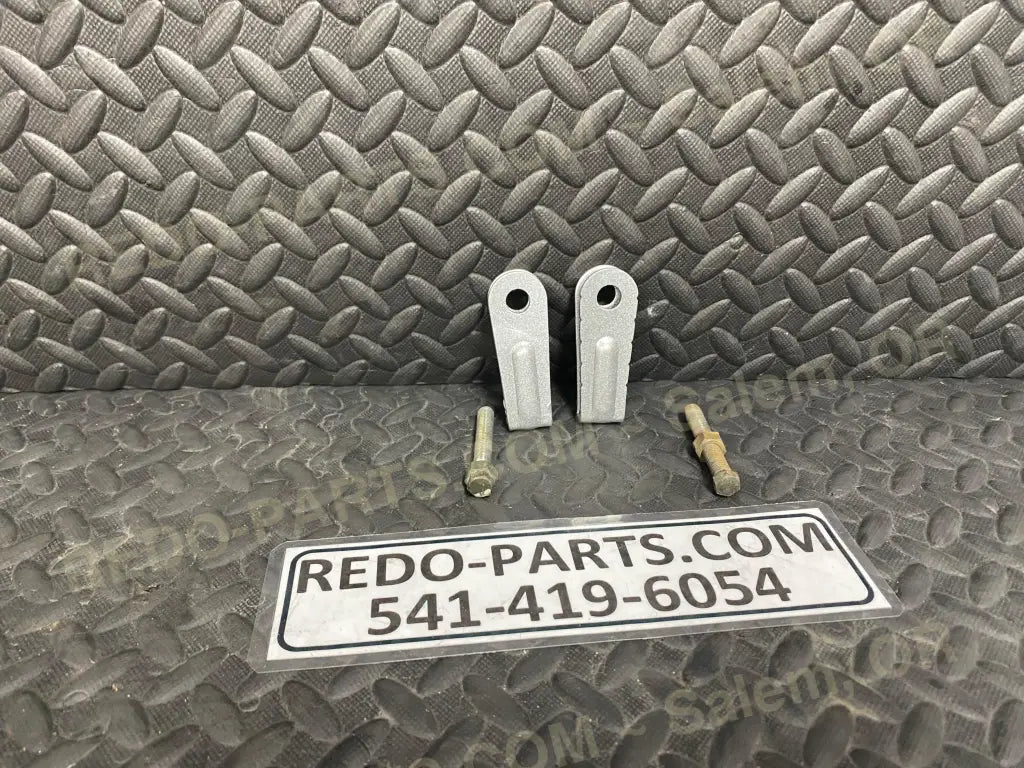 Factory OEM Chain Adjusters. Fresh Silver Powder Coating *USED* Parts - Used
