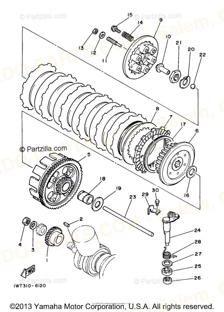 Factory OEM Clutch Basket *NEW* Parts - New