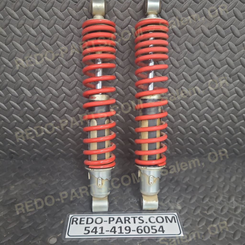 Factory OEM Front Shocks Set of 2 Red *USED* Parts - Used