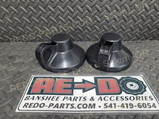 Factory OEM Headlight Bucket Set of 2 Black *USED* Parts - Used