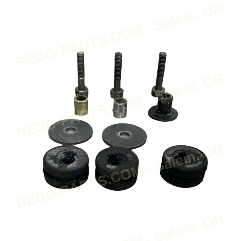 Factory OEM Radiator Bolts and Sleeves w- Grommets Stock Photo *USED* Parts - Used