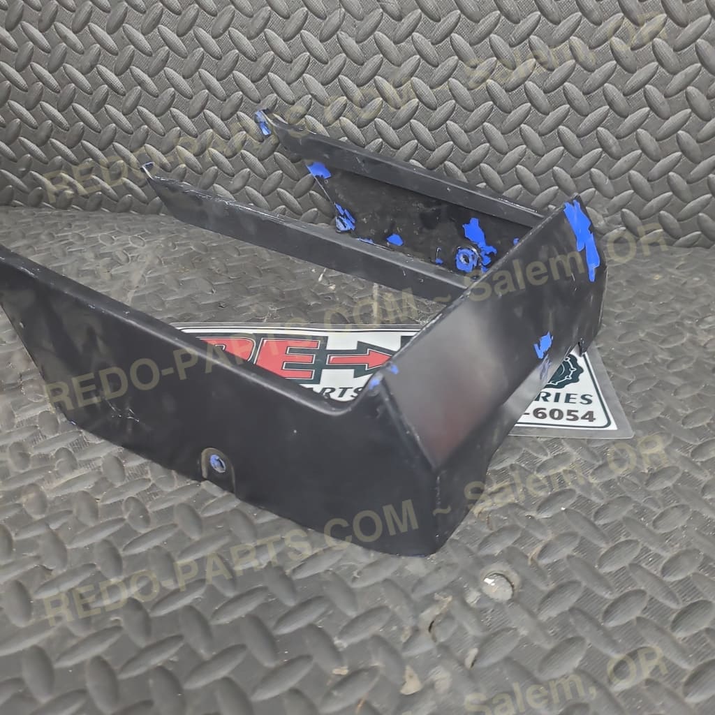 Factory OEM Radiator Cover Blue Painted Black *USED* Parts - Used