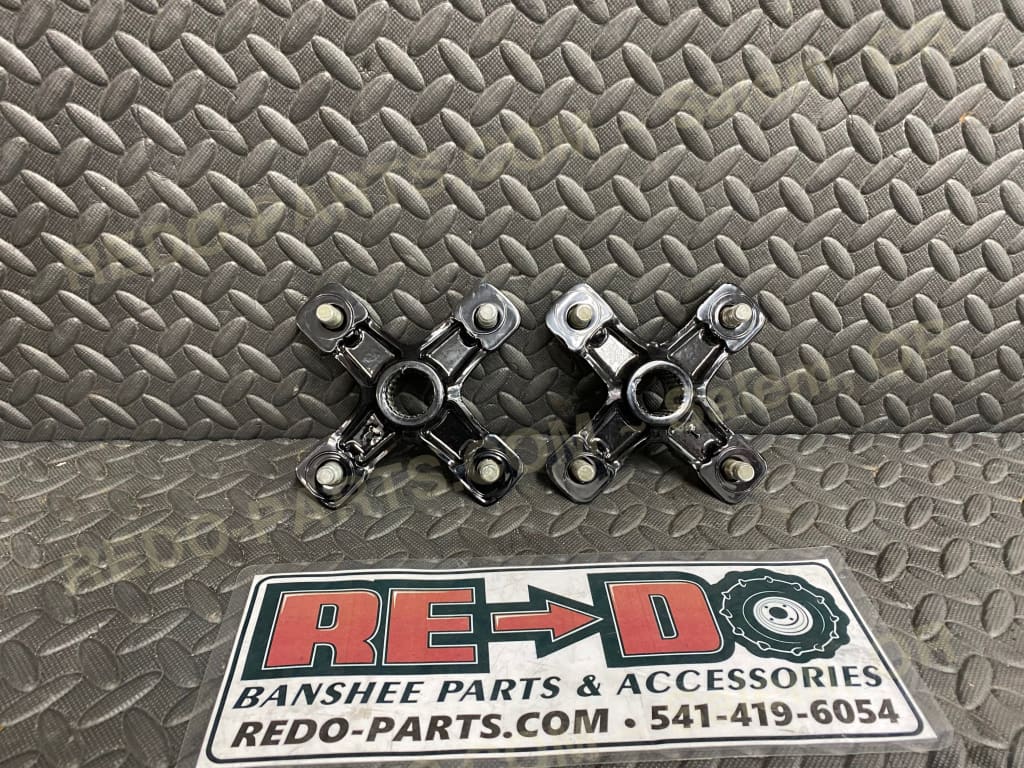 Factory OEM Rear Hubs 4/115 Powder Coated Black *USED* Parts - Used