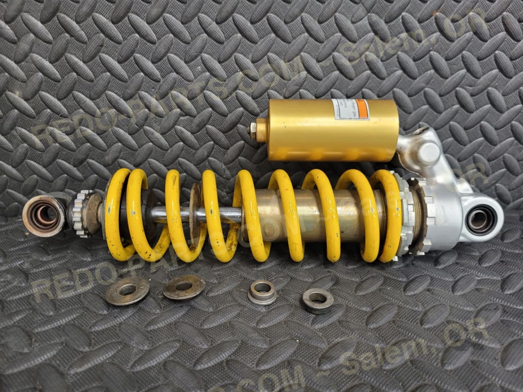 Factory OEM Rear Shock Yellow *USED* Parts - Used