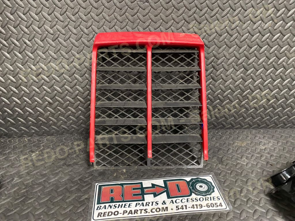 Factory OEM Red Radiator Cover *USED* Parts - Used