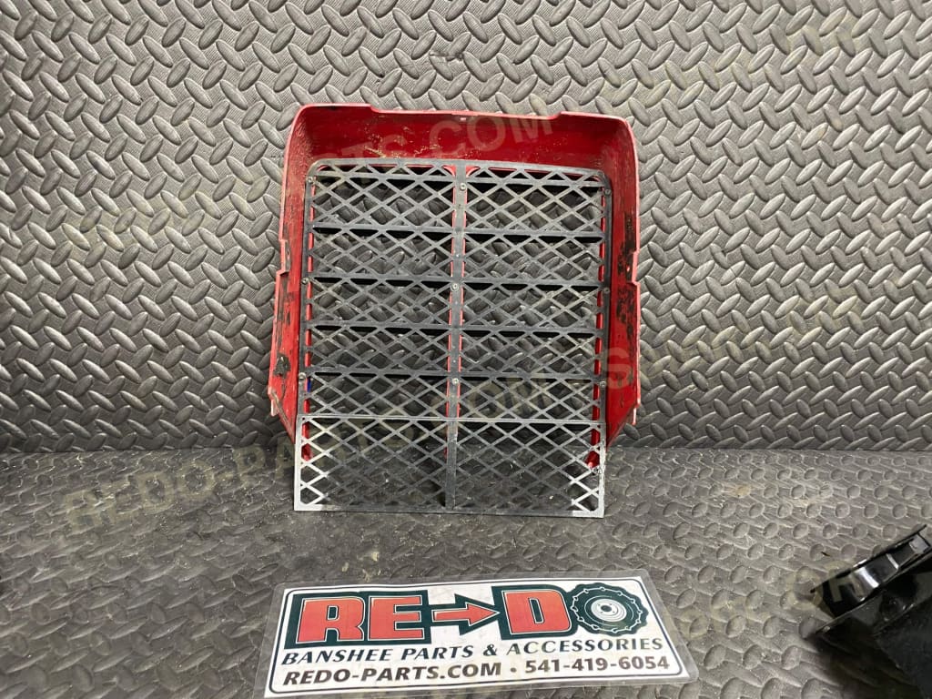 Factory OEM Red Radiator Cover *USED* Parts - Used