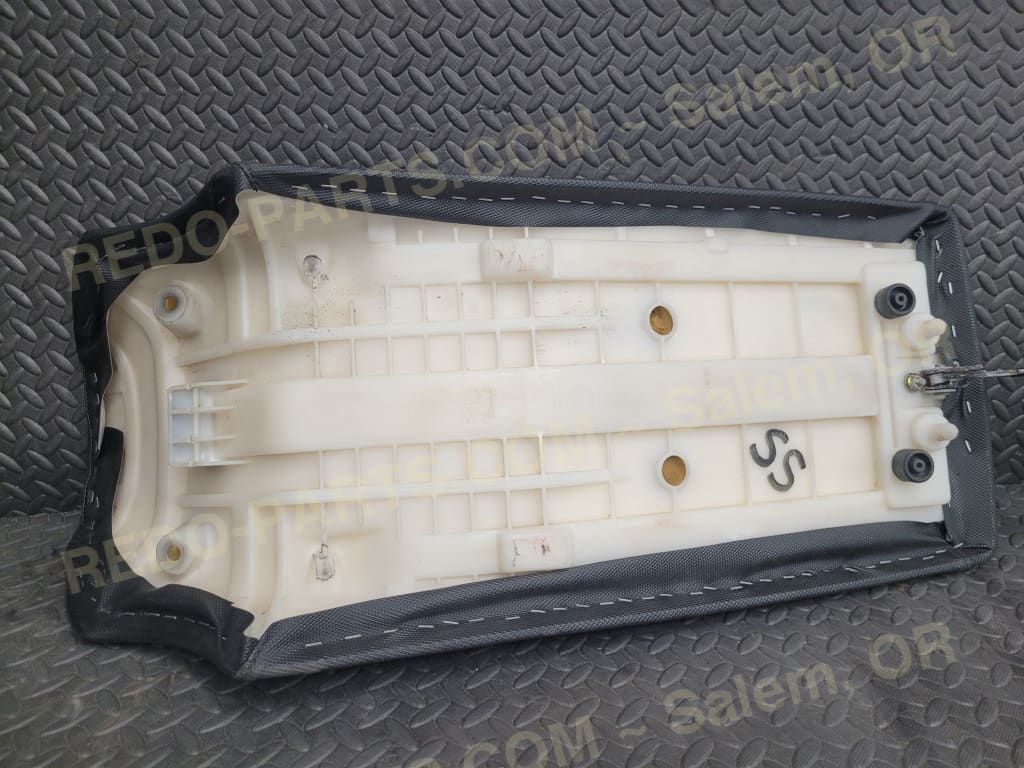 Factory OEM Seat w/ Aftermarket Black Gripper Cover *USED* Parts Used