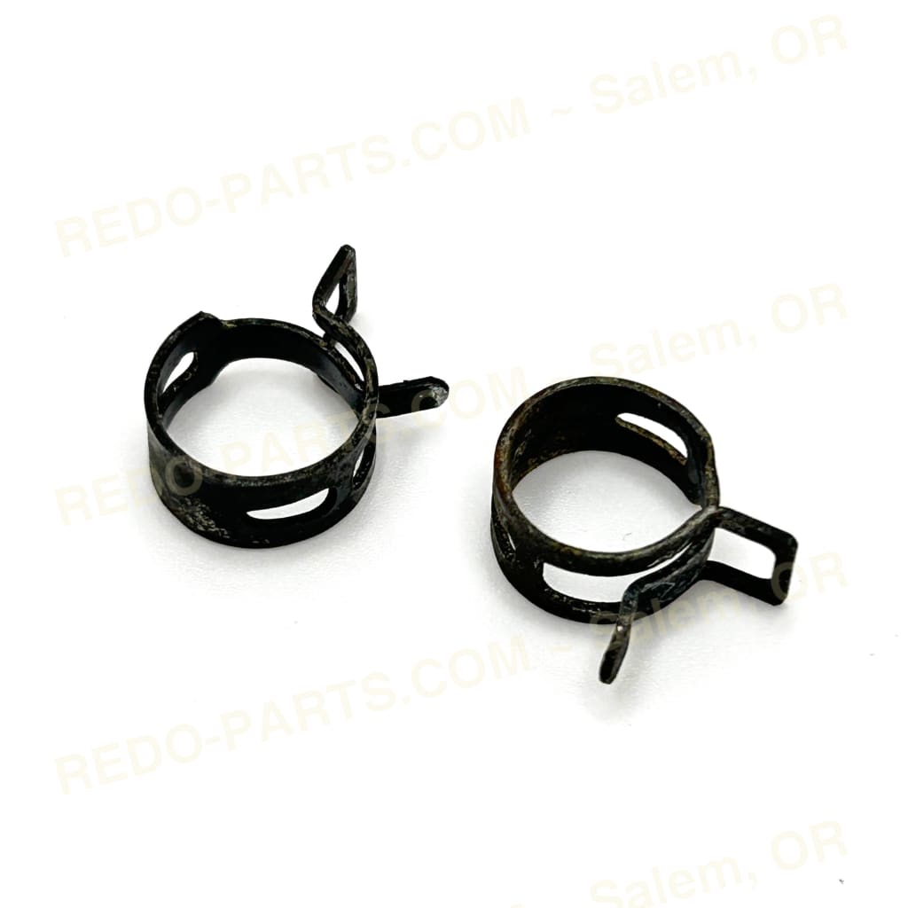Factory OEM Steam Tube Clamps Set of 2 Stock Photo *USED* Parts - Used