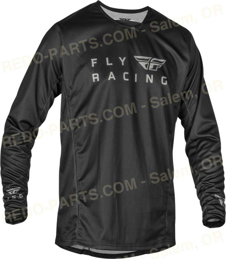 FLY Racing Jersey Radium Black/Gray *NEW* Riding Gear