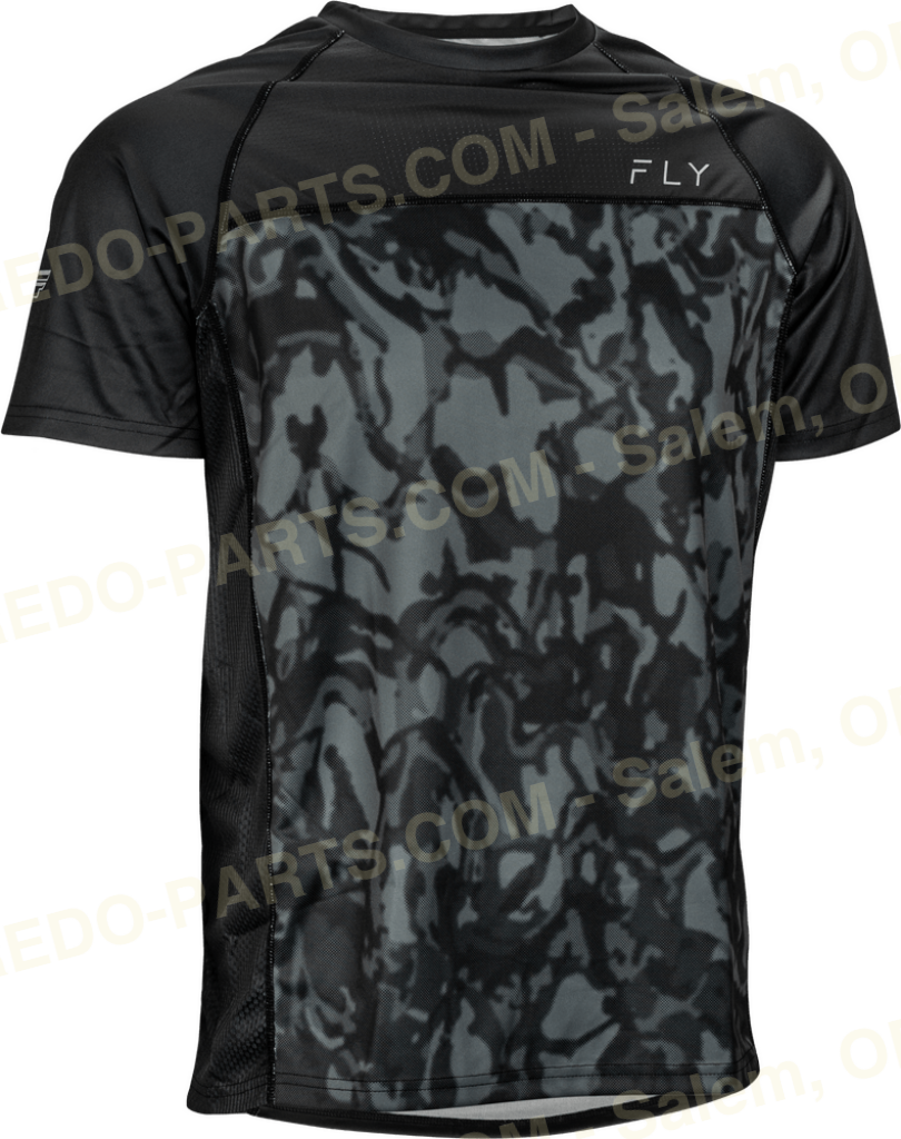 FLY Racing Jersey Super D Dark Grey Camo/Black *NEW* Riding Gear