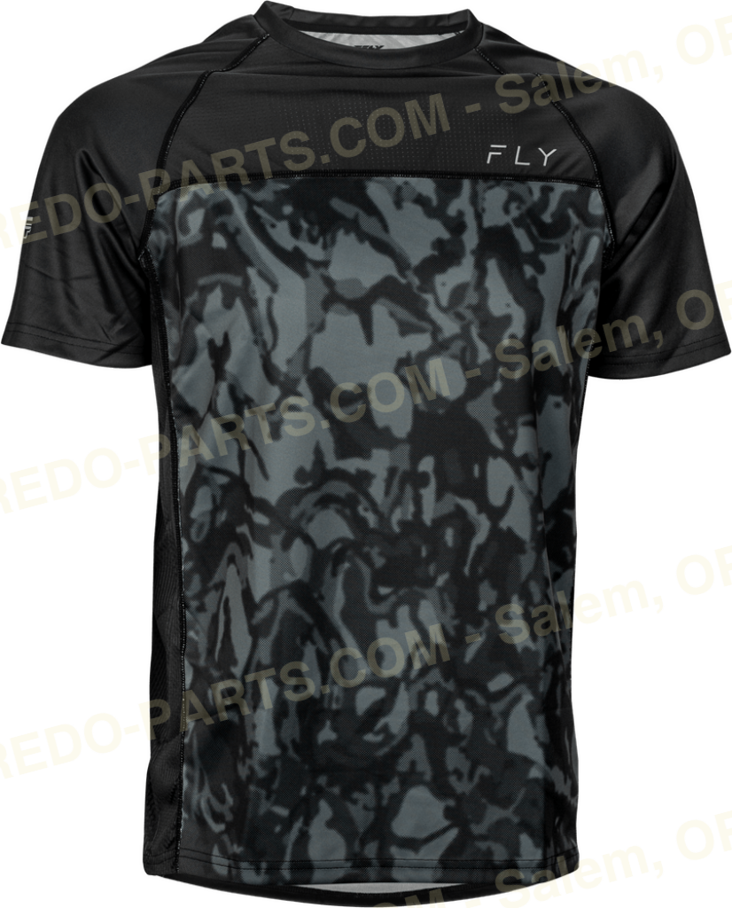 FLY Racing Jersey Super D Dark Grey Camo/Black *NEW* Riding Gear