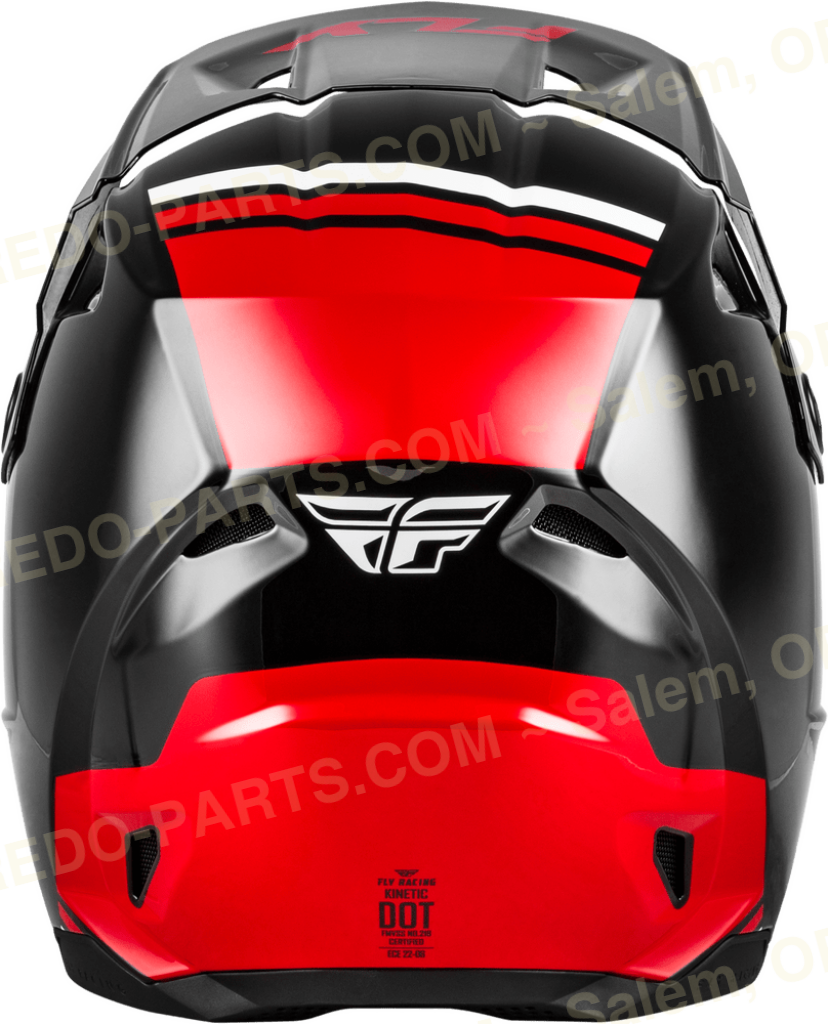 FLY Racing Kinetic Verdict Helmet Black/Red/White *NEW* Riding Gear