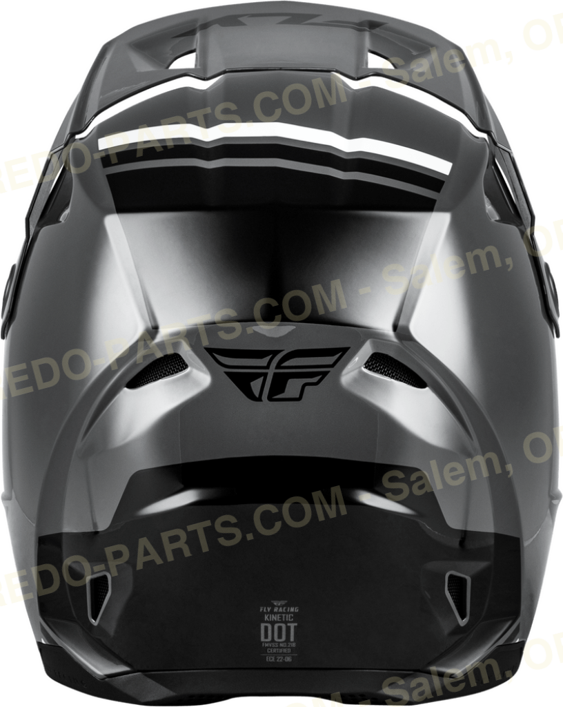 FLY Racing Kinetic Verdict Helmet Grey/Black/White *NEW* Riding Gear