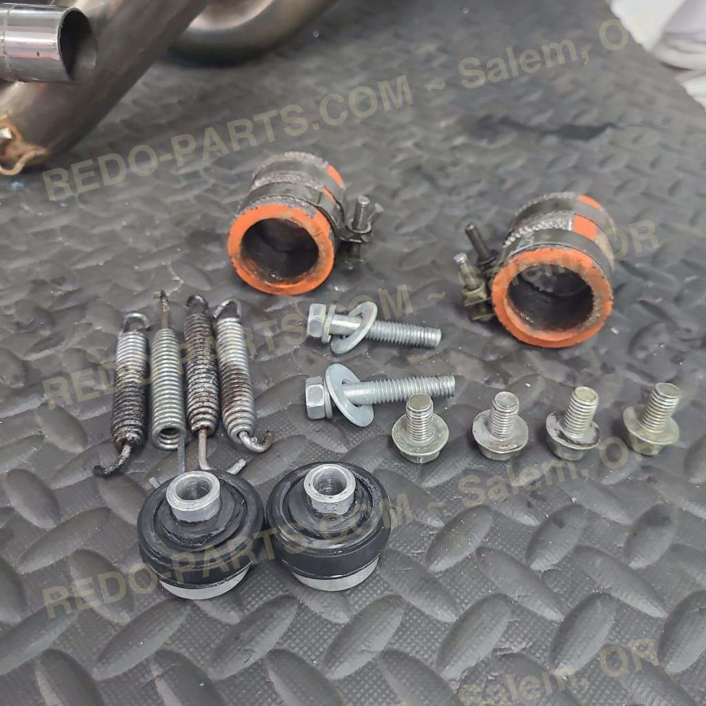 FMF SST Gold Series Head Pipes w/ Stingers and Silencers *USED* Parts - Used