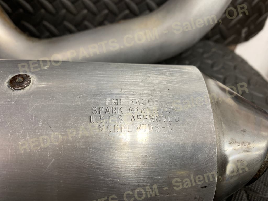 FMF SST Head Pipes with Stingers and Silencers. Parts - Used