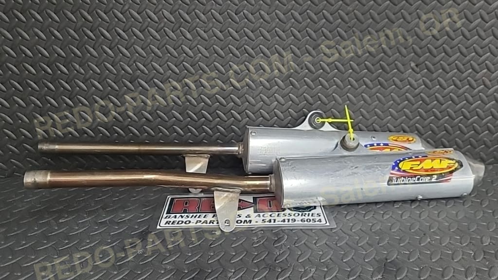 FMF Turbine Core 2 Silencer w/ SST Stingers Set of 2 *USED* Parts - Used