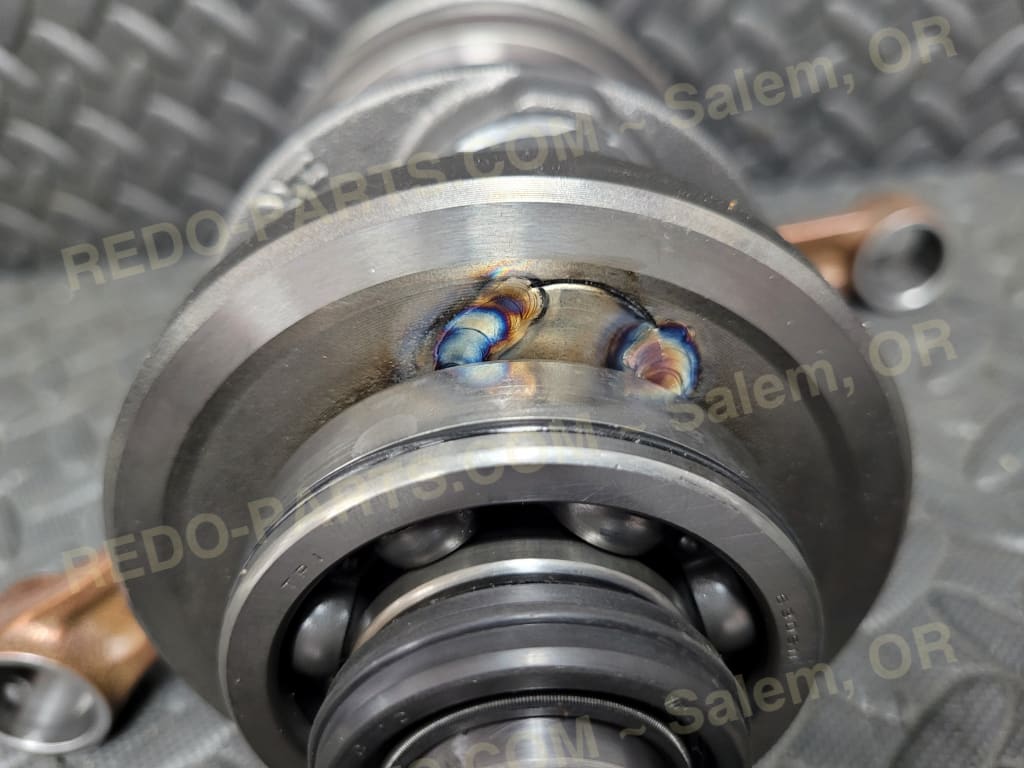 Hot Rods Stock Crankshaft Trued & Welded *USED* Parts - Used