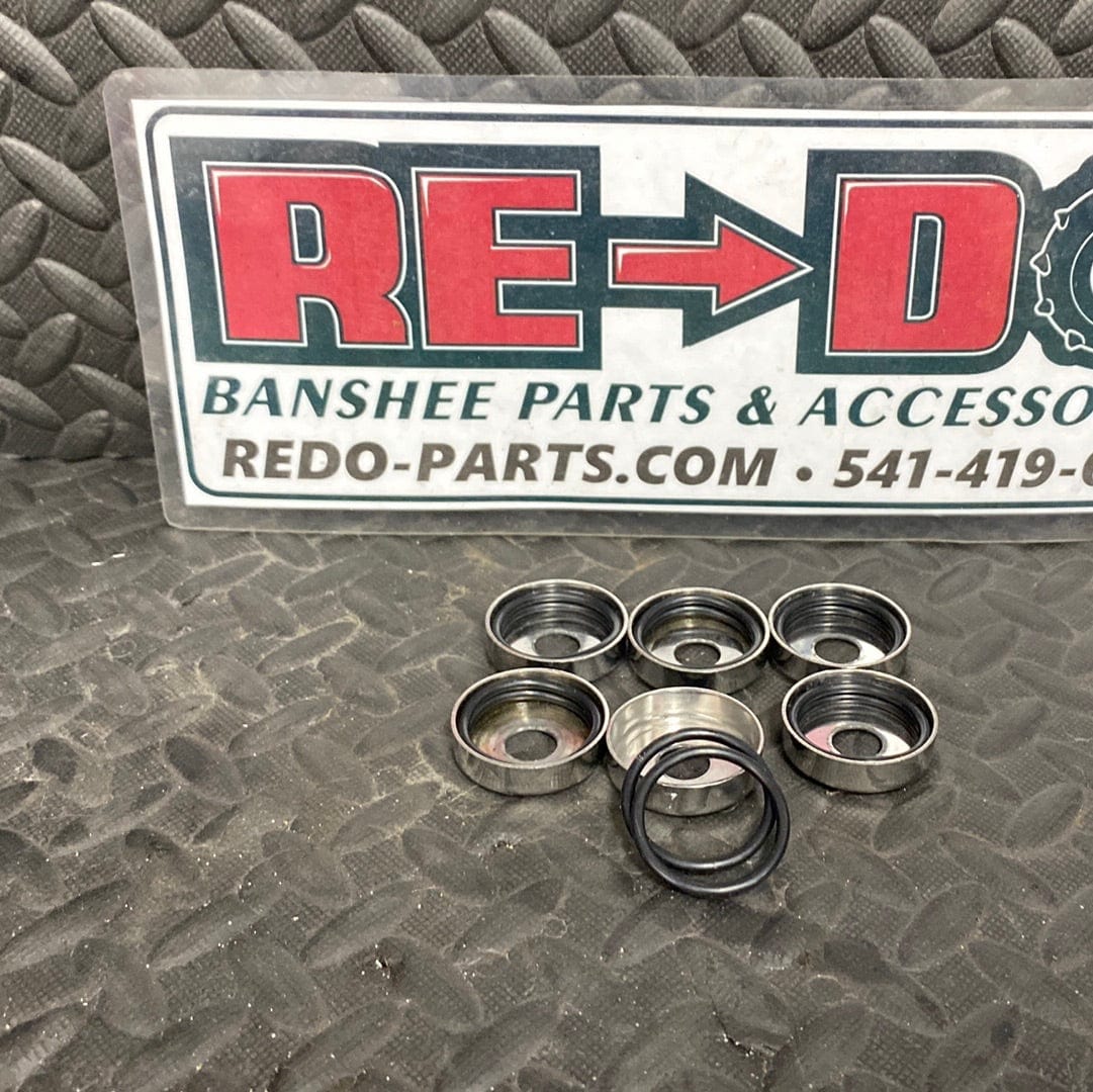 Chrome A-Arm Dust Caps With O-Ring Seals *NEW*