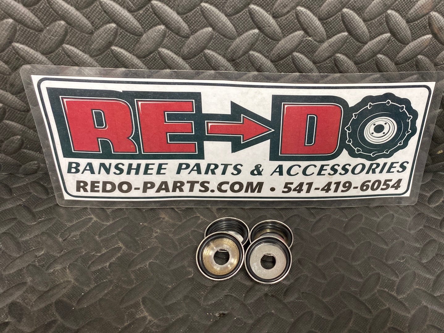 Chrome A-Arm Dust Caps w/ O-Ring Seals *New*