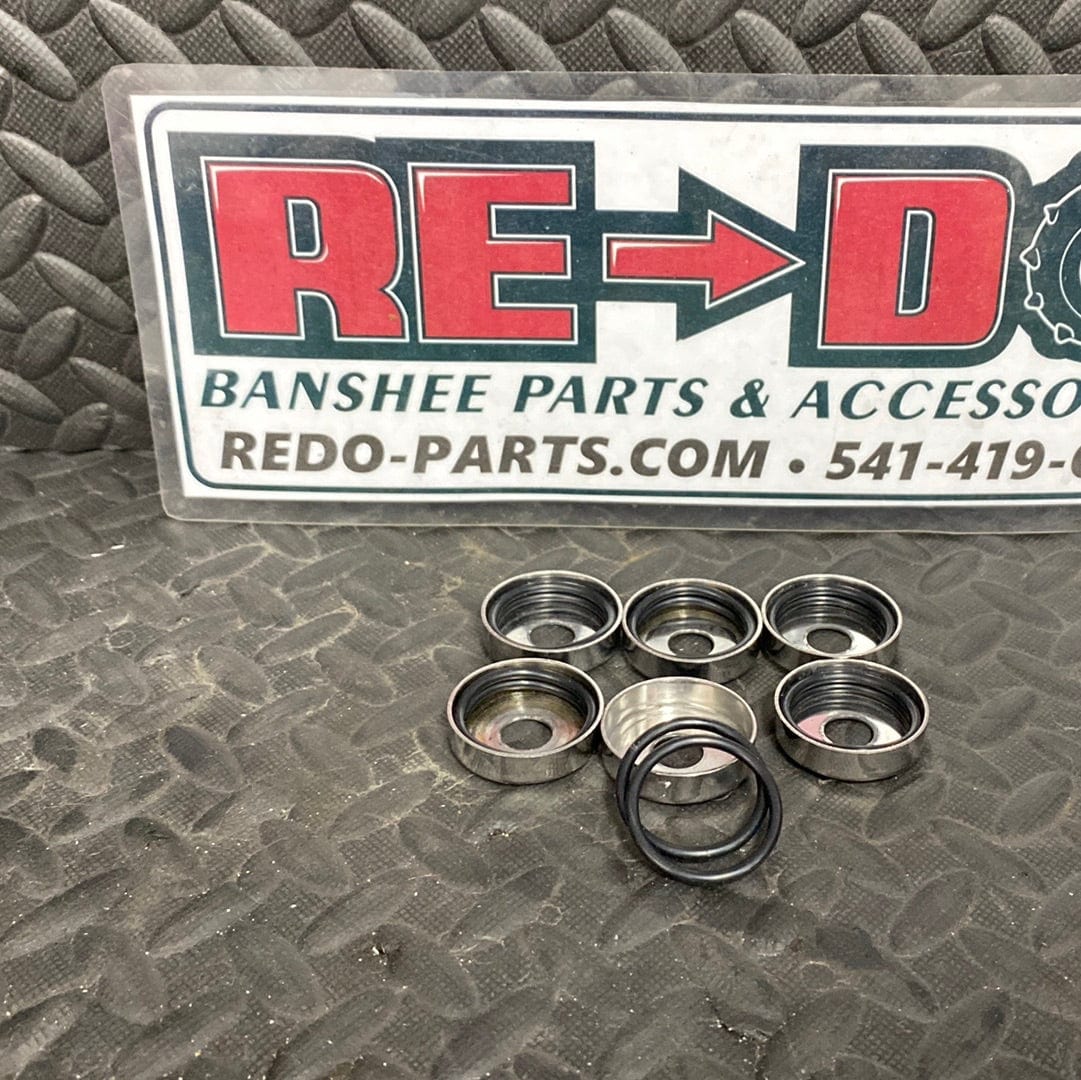 Chrome A-Arm Dust Caps With O-Ring Seals *NEW*
