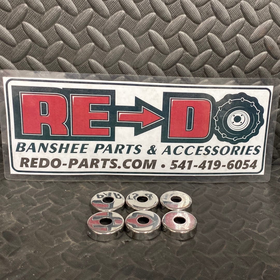 Chrome A-Arm Dust Caps With O-Ring Seals *NEW*