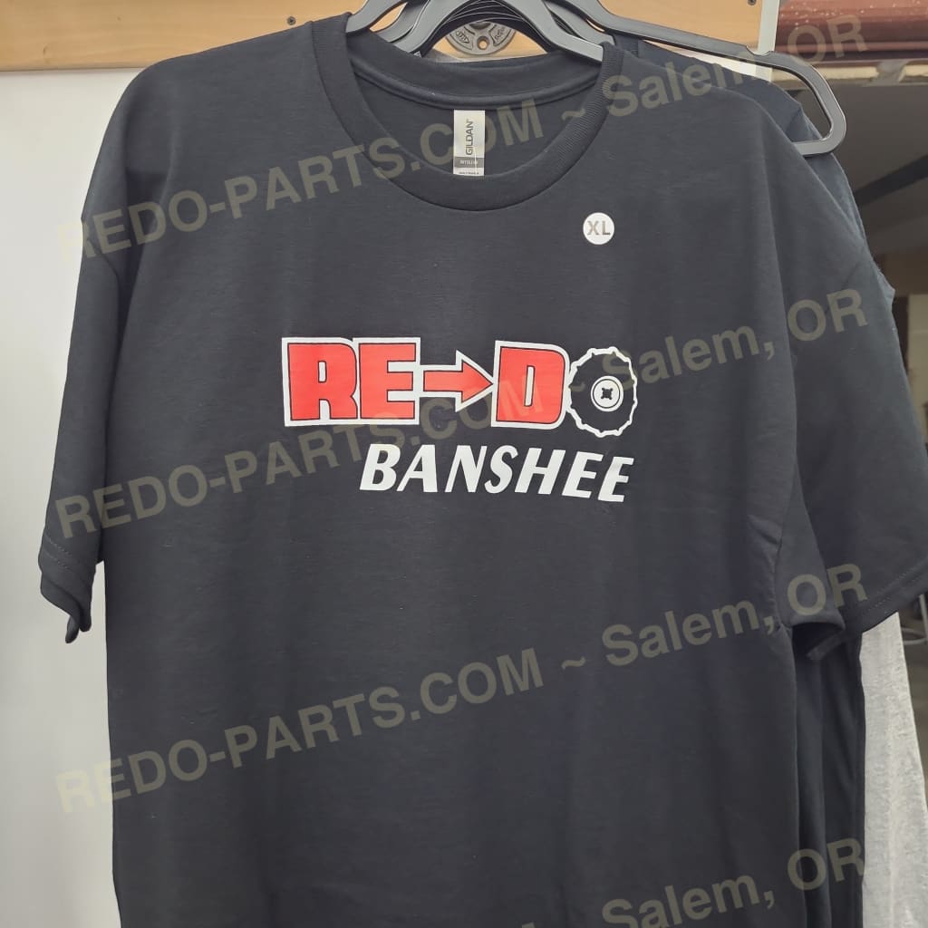 Men’s Black SS Tee Red & White Logo *NEW* Swag