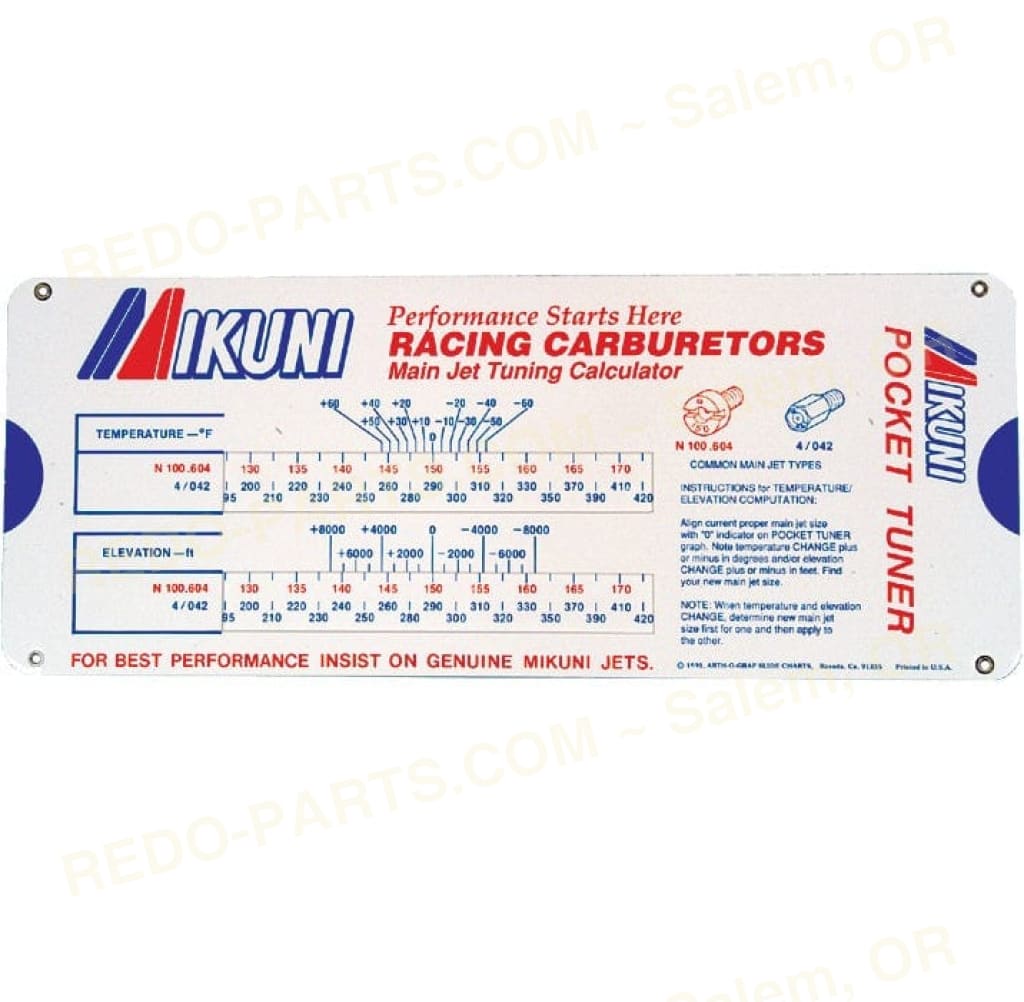 Mikuni Carburetor Pocket Tuner *NEW* Parts - New
