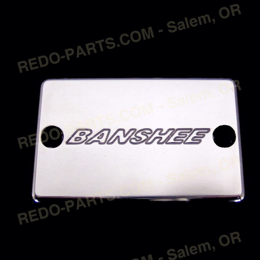 Modquad Front Brake Cover Billet Aluminum Assorted Styles *NEW* Polished Logo Parts - New