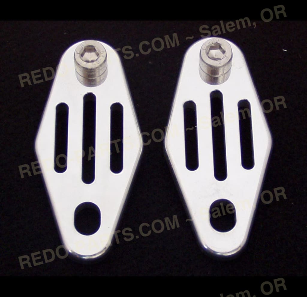 Modquad Front Exhaust Hangers w/ Hardware Billet Aluminum 2 Styles *NEW* Polished Parts - New