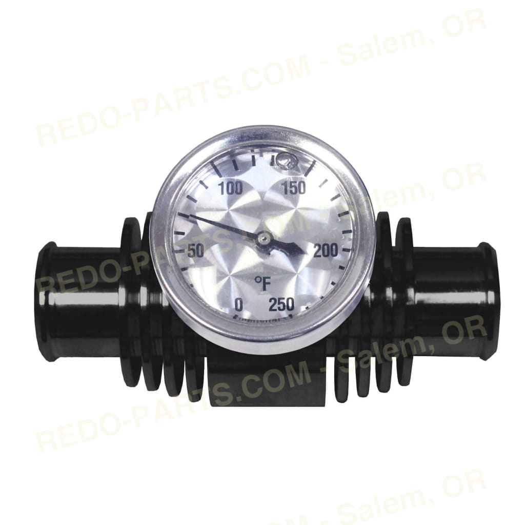 Modquad Inline Cooler w-Temp Gauge Billet Aluminum 2 inch Variety of Colors *NEW* Black Parts - New