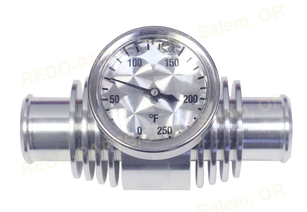 Modquad Inline Cooler w-Temp Gauge Billet Aluminum 2 inch Variety of Colors *NEW* Billet Parts - New