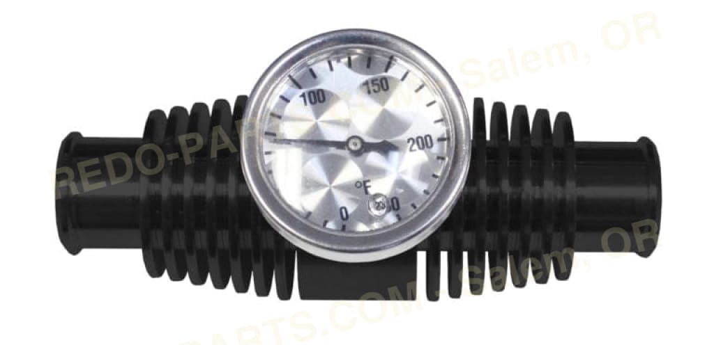 Modquad Inline Cooler w-Temp Gauge Billet Aluminum 3 inch Variety of Colors *NEW* Black Parts - New
