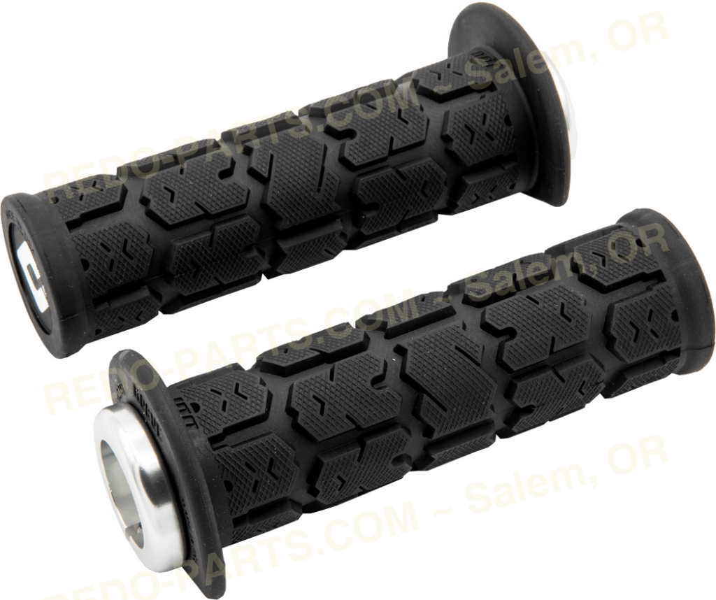 ODI Rogue Lock-On Grips 125mm Black/Silver *NEW* Parts - New