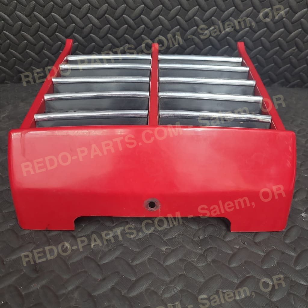OEM Radiator Cover Red *USED* Parts - Used