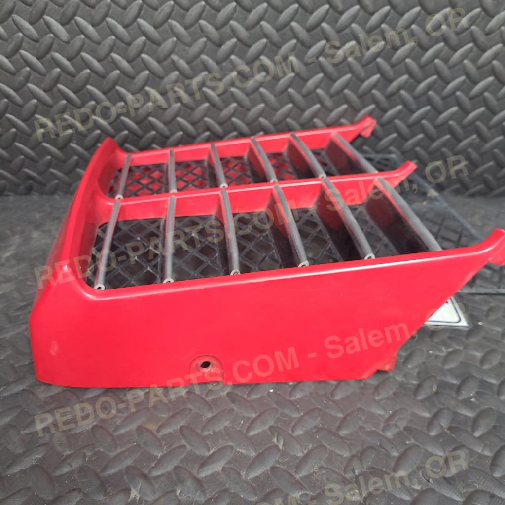 OEM Radiator Cover Red *USED* Parts - Used