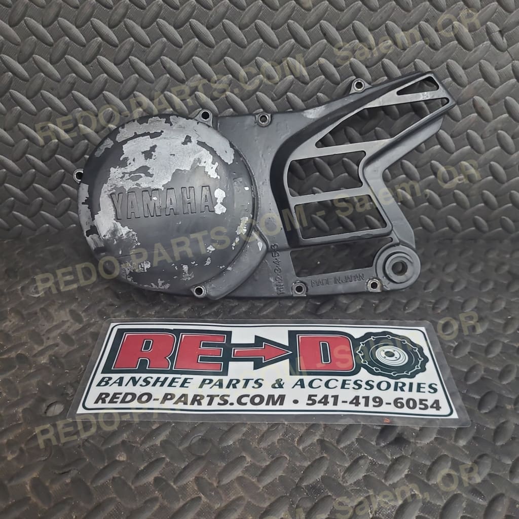 OEM Stator Cover Some Paint w/ Repair *USED* Parts - Used