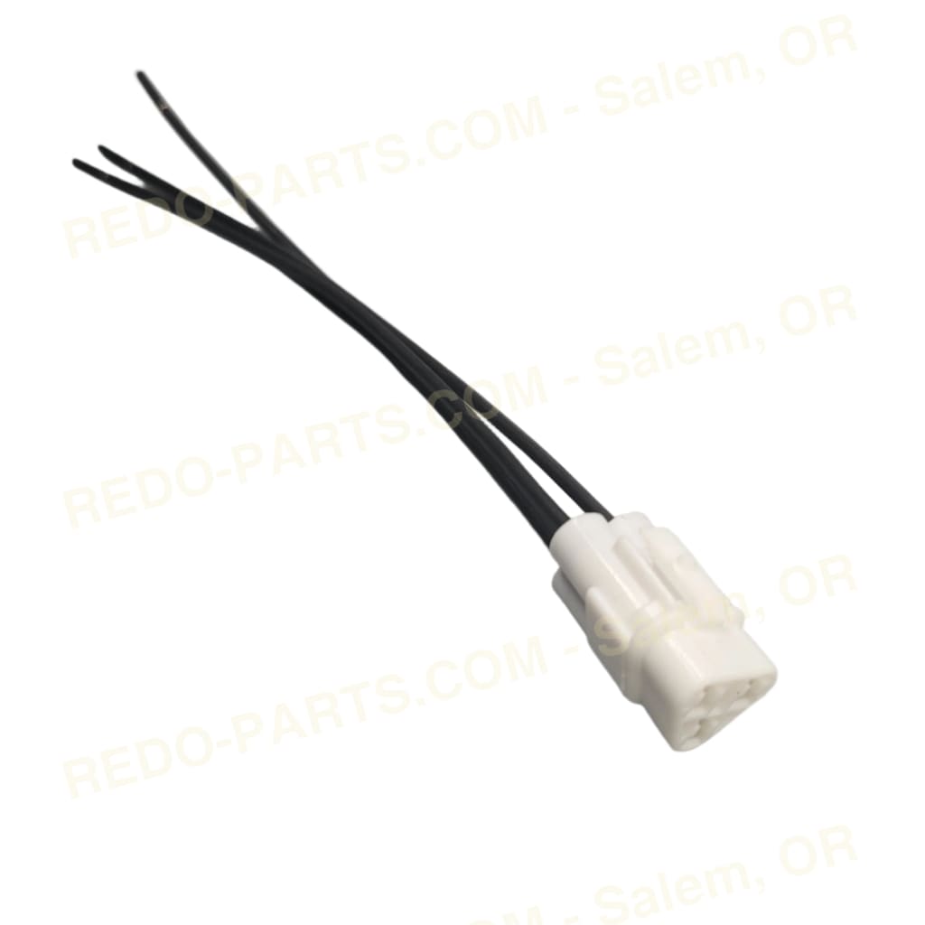 OEM Style Headlight Pigtail Connector 3 Wire Triangle Female *NEW* Parts - New