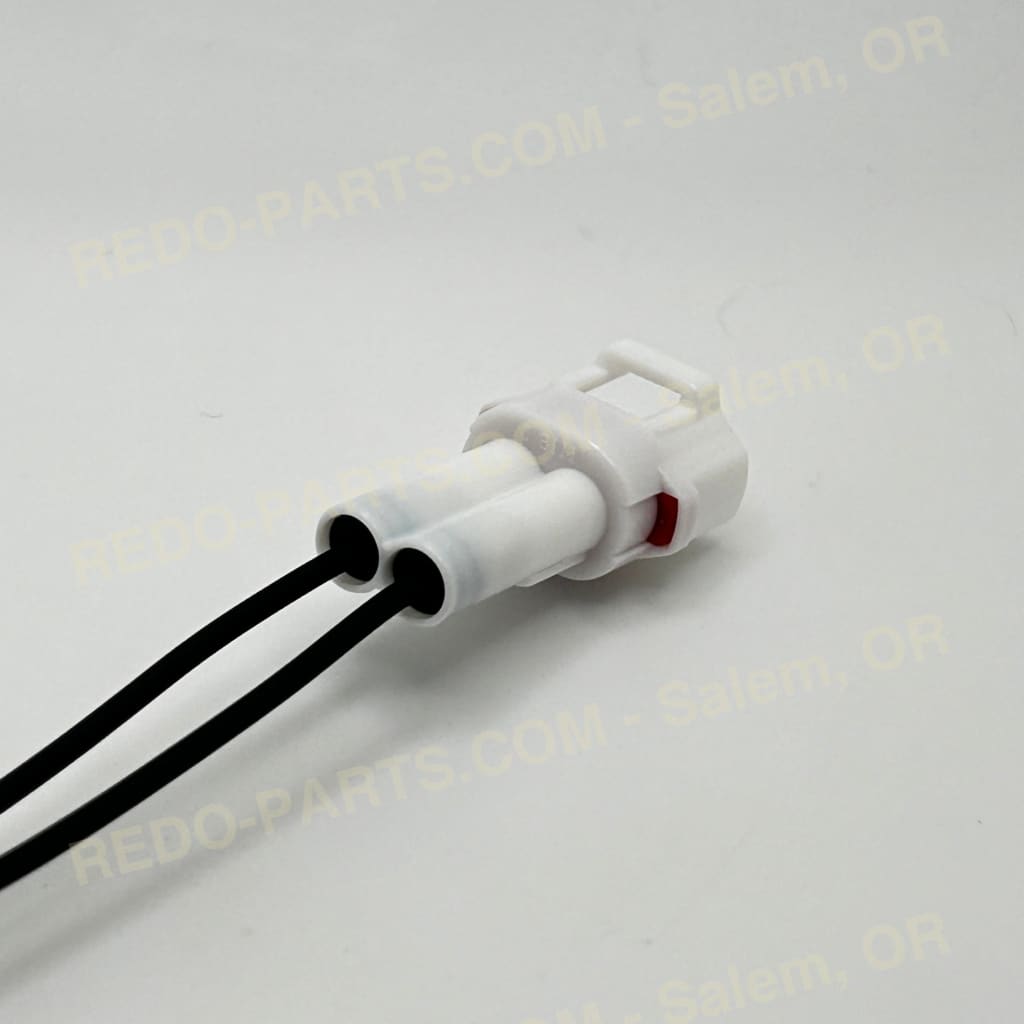 OEM Style Key Switch or Parking Brake Pigtail Connector 2 Wire White Male *NEW* Parts - New
