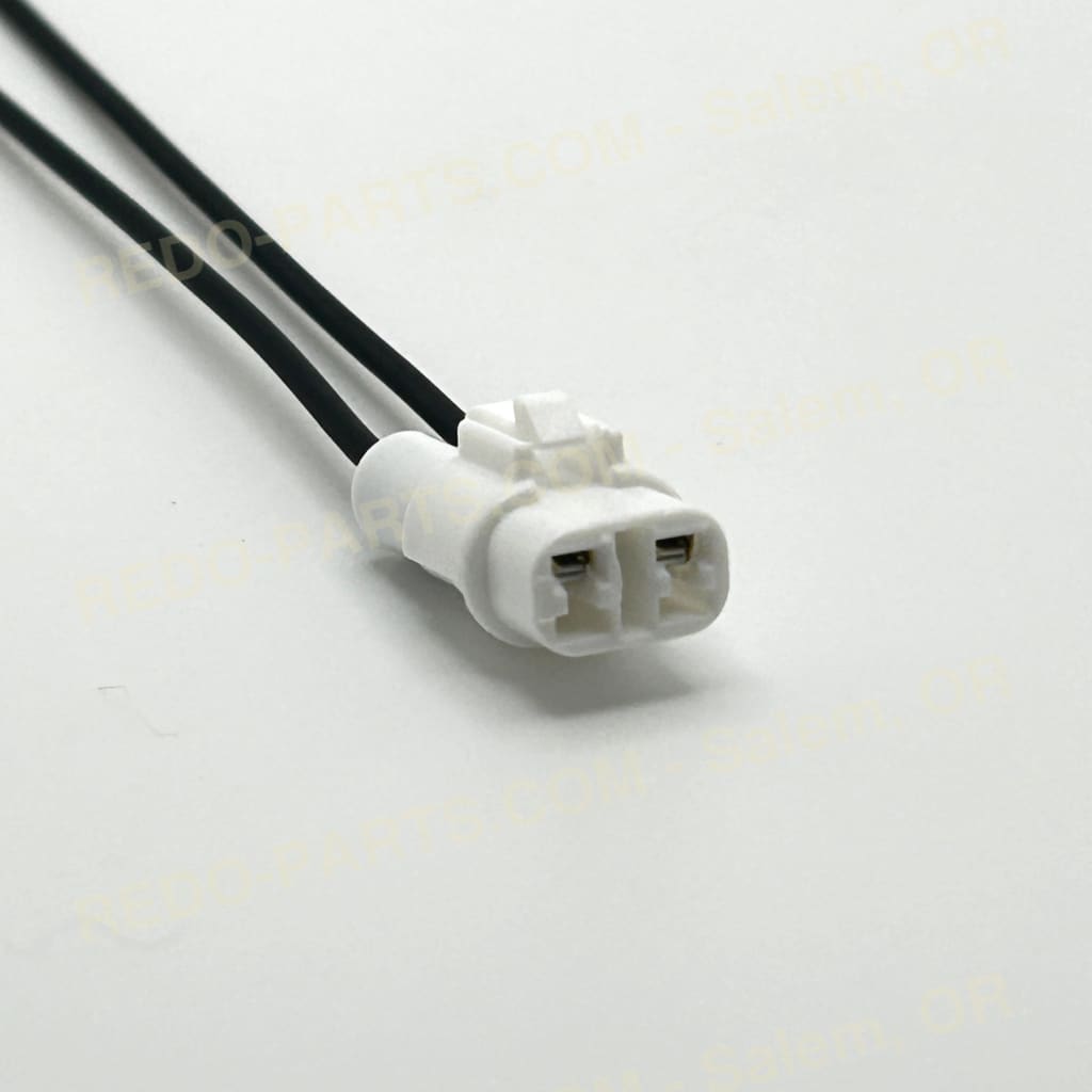 OEM Style Key Switch or Parking Brake or Thumb Throttle Pigtail Connector 2 Wire White Female *NEW* Parts - New