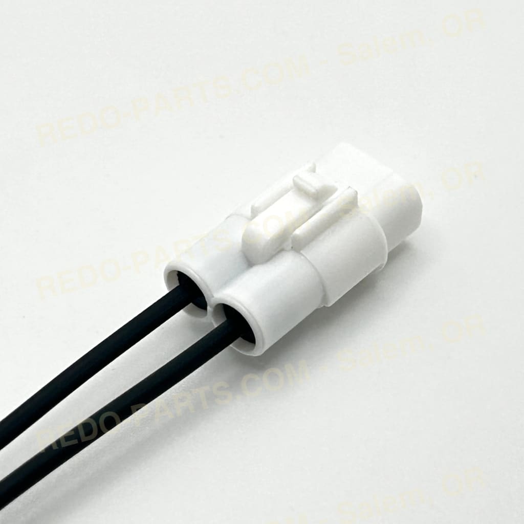 OEM Style Key Switch or Parking Brake or Thumb Throttle Pigtail Connector 2 Wire White Female *NEW* Parts - New