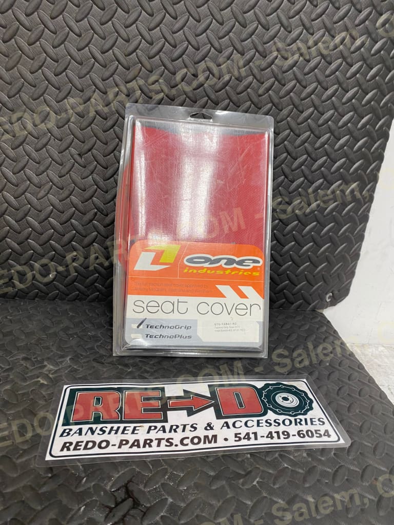 One Industry Red Seat Cover *NEW* Parts - Used