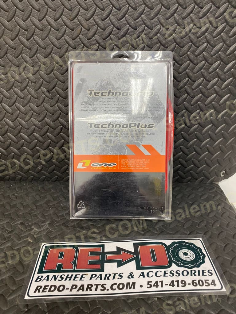 One Industry Red Seat Cover *NEW* Parts - Used