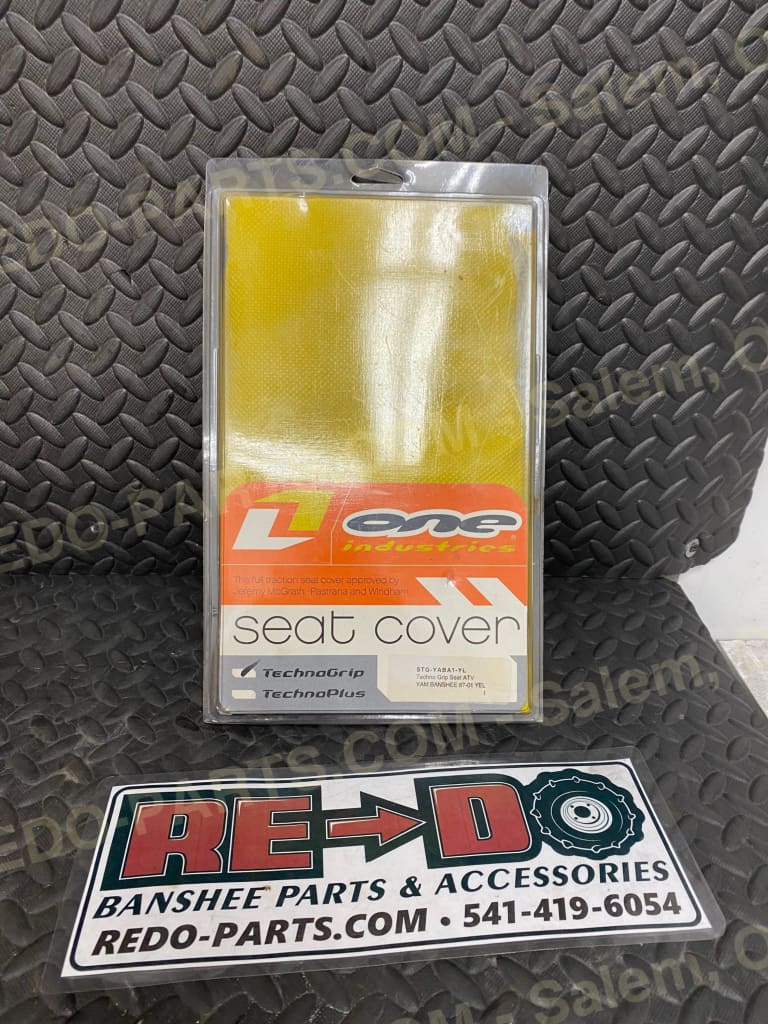 One Industry Yellow Seat Cover *NEW* Parts - Used