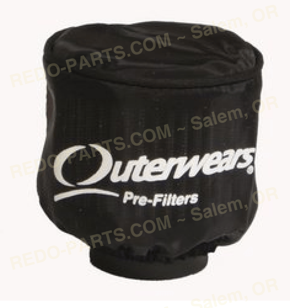 Outerwears PreFilter for 3x5 K&N Filter Black *NEW* Parts - New